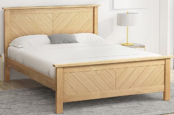 Kyoto Oak Bed Super King