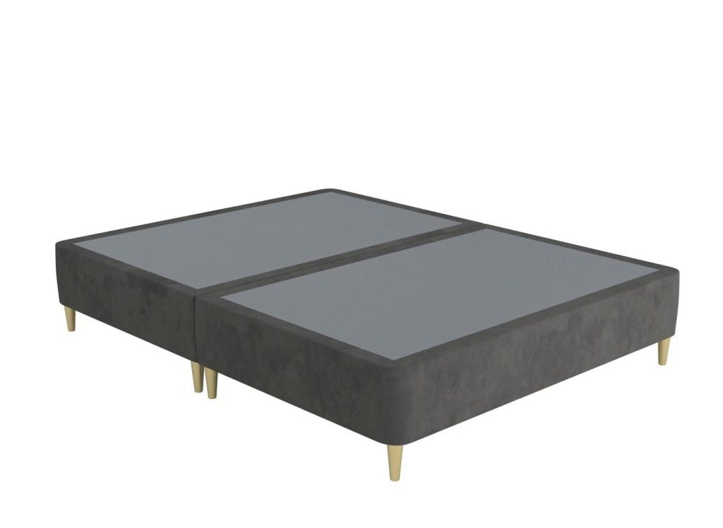 TheraPur® Shallow Divan Base 60 Super King Grey