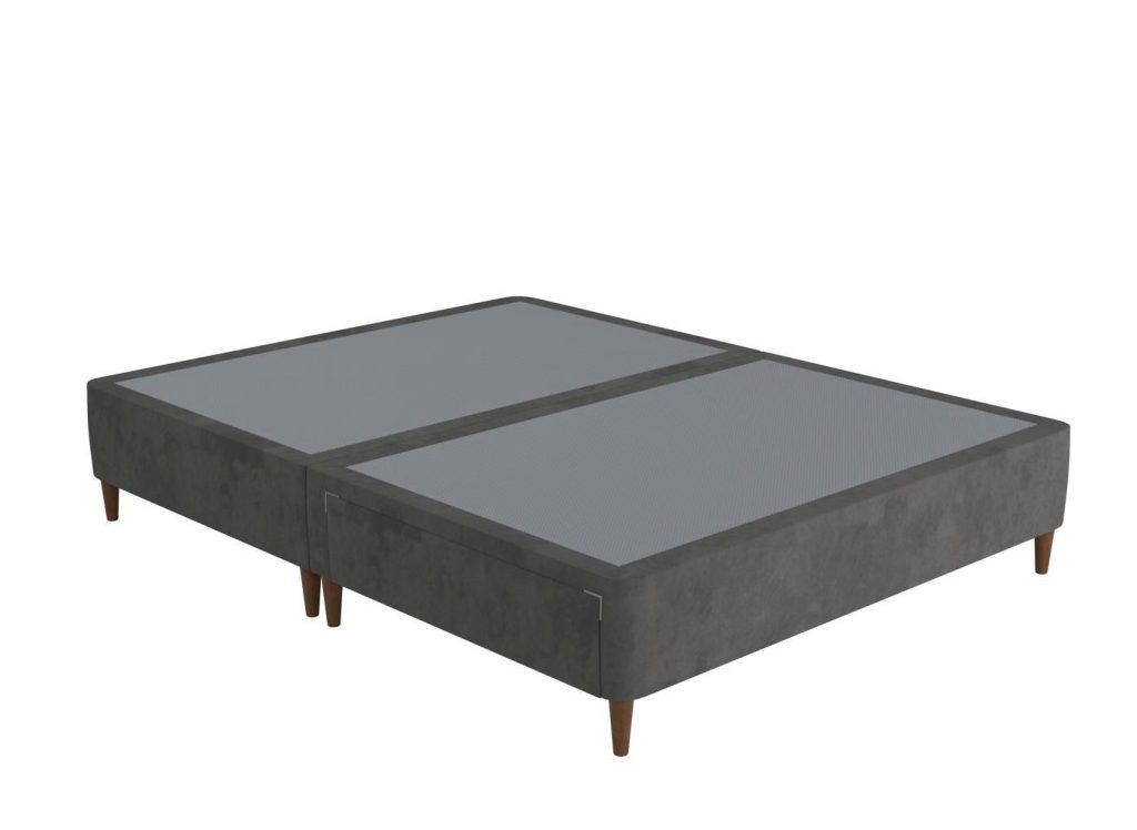 TheraPur® Shallow Divan Base 50 King Grey