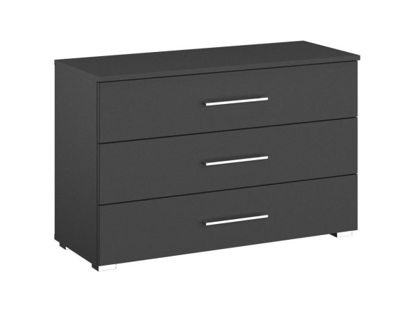 Lorenzo 3 Drawer Wide Chest of Drawers