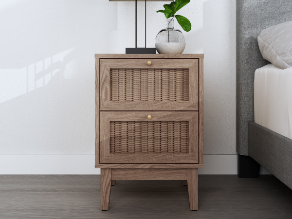 LPD Furniture Bordeaux Bedside Oak Bedside Chest