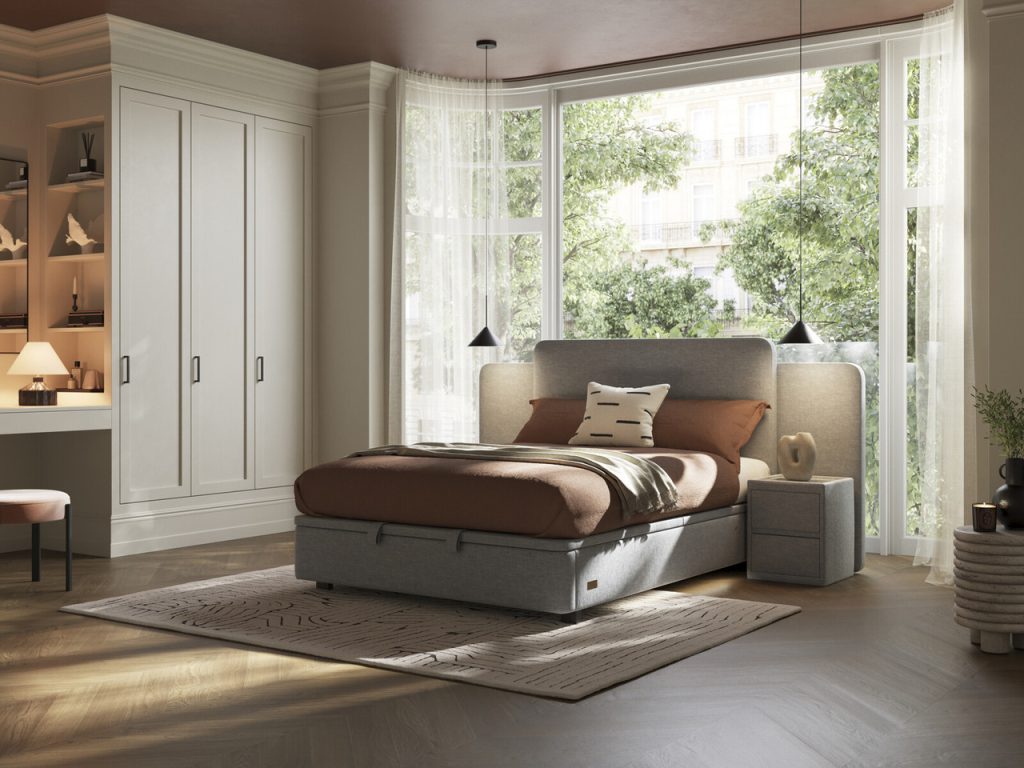 Elle Rosalind Ottoman Bed Frame