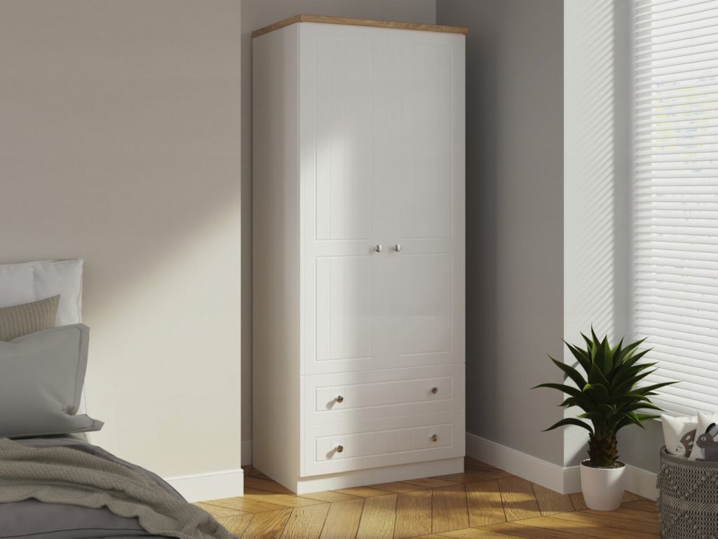 Andria 2 Door 2 Drawer Wardrobe