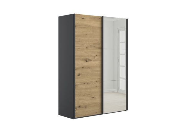 Dorsten 2 Door 1 Mirror Sliding Wardrobe