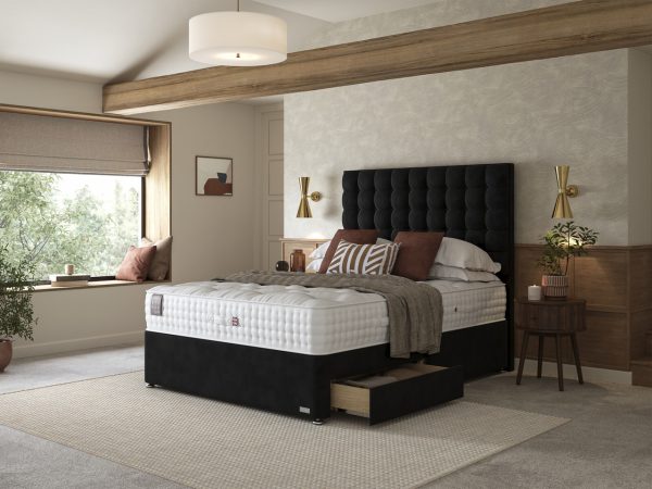 Staples Co Artisan Utopia Divan Bed Set on Glides