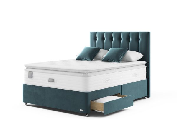 Staples Co Renew Eco Latex Pocket 2300 Divan Bed Set