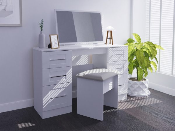 Santana 3 + 3 Drawer Dressing Table