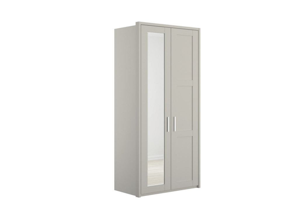 Alster 2 Door 1 Left Mirror Hinged Wardrobe