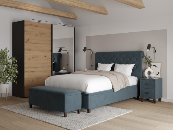 Snooze Nightfall Ottoman Bed Frame