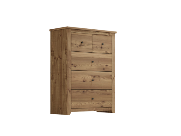 LPD Furniture Havana 3 plus 2 Drawer Pine Drawer Chest