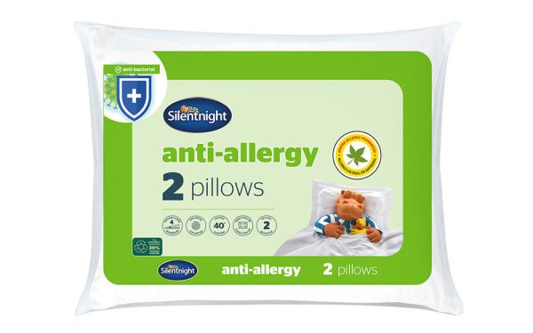 Silentnight Anti Allergy Pillow Pair Standard Pillow Size