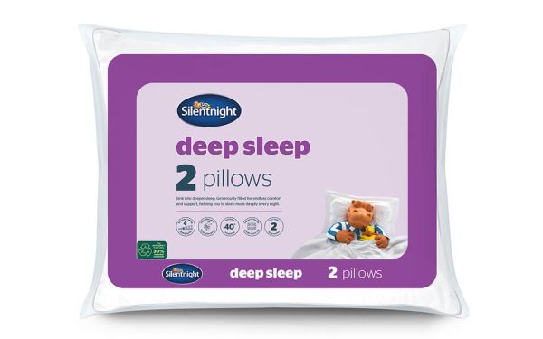 Silentnight Deep Sleep Pillow Pair Standard Pillow Size