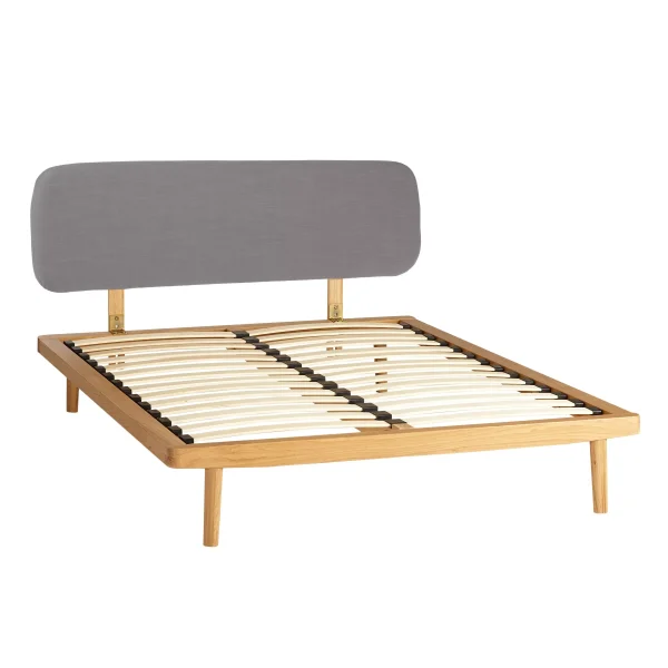 John Lewis Bow Upholstered Headboard Bed Frame Double