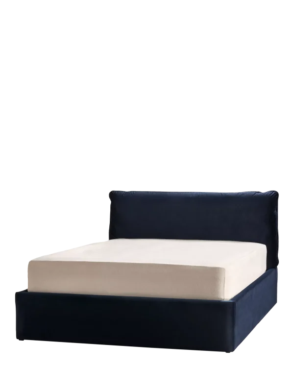 MADE Harlow Ottoman Storage Bed King Size Oat