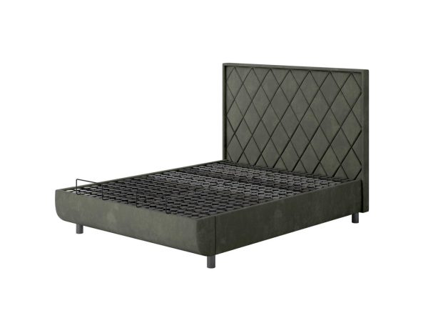 Tempur Arc™ Quilted Upholstered Bed Frame