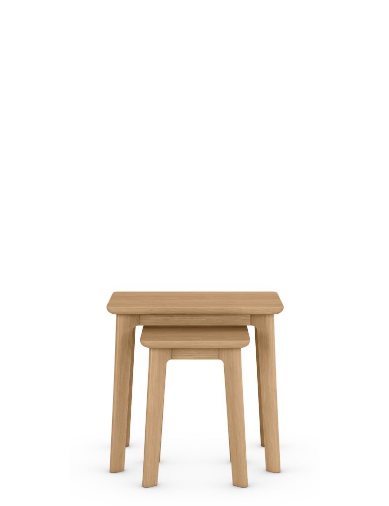 MS Collection Nord Nest of Tables Oak Oak