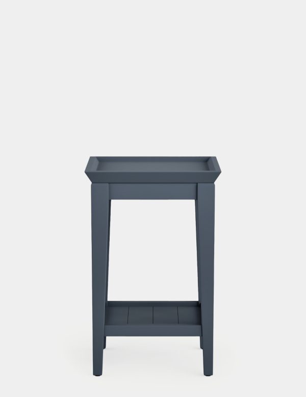 MS Collection Sandbanks Side Table Slate Blue NeutralSlate Blue