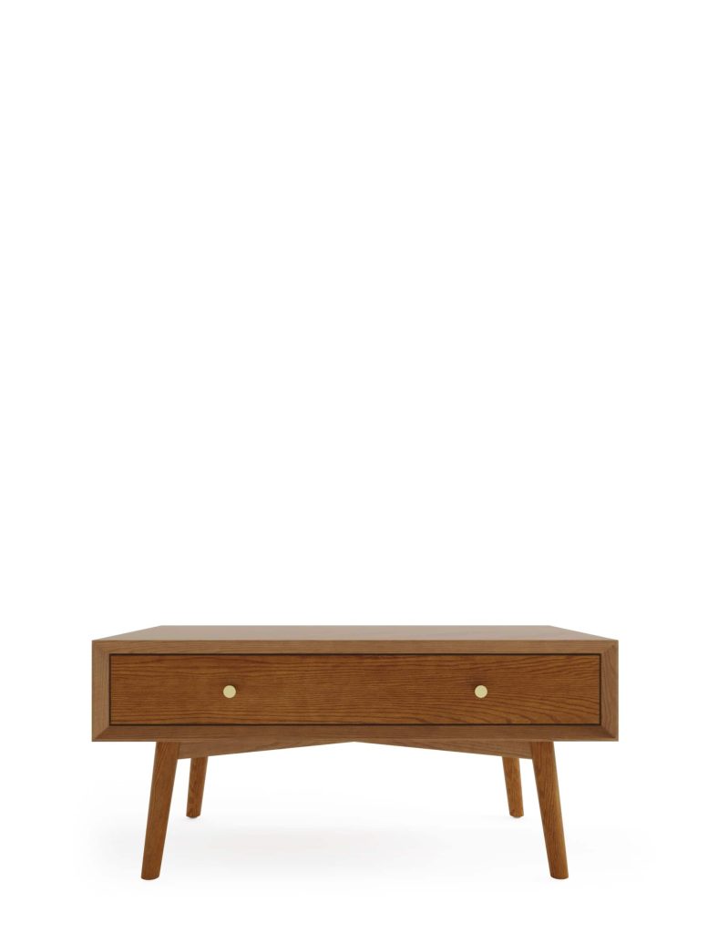 MS Collection Monroe Coffee Table Walnut Walnut