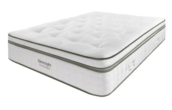 Silentnight Hypoallergenic 1800 Pocket Spring Mattress 6FT White White