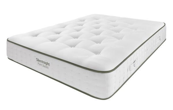 Silentnight 1200 Pocket Spring Mattress 4FT6 White White