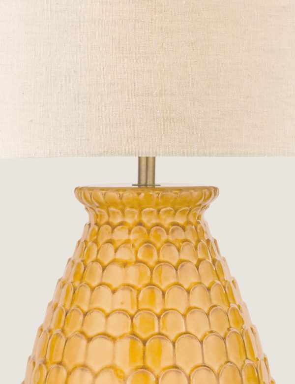 Laura Ashley Liza Table Lamp Orange Orange