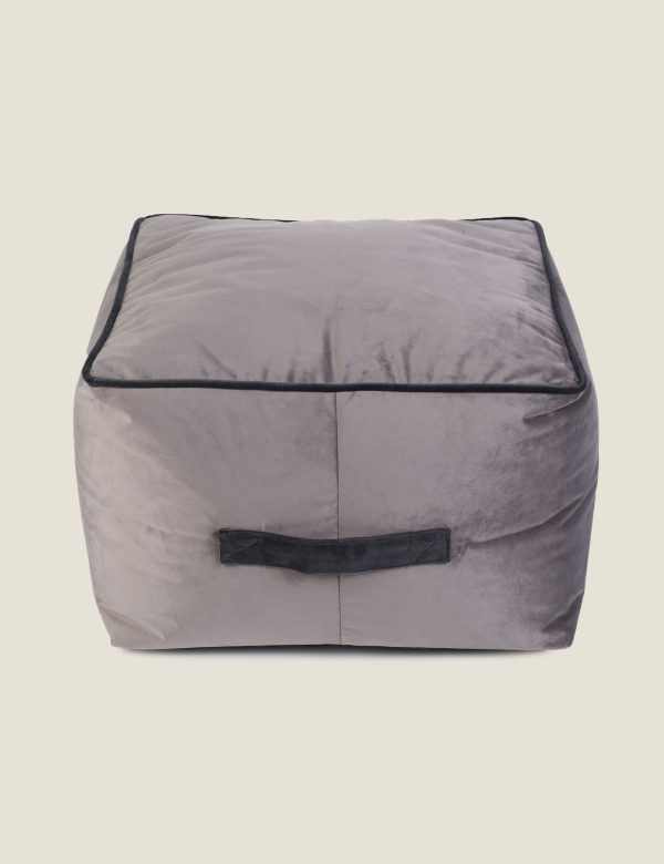 Kaikoo Oversized Outdoor Floor Cushion Grey Grey