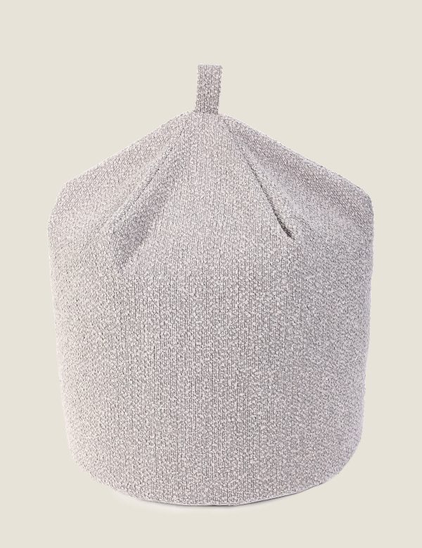 Kaikoo Bouclé Beanbag Cream Cream