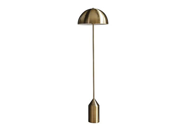 Alba Copper Floor Lamp Nickel