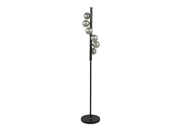 Blair Smoke Black Floor Lamp