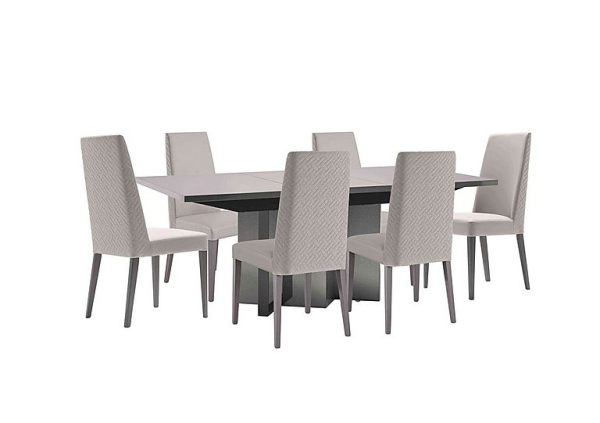 ALF Cristina Small Extending Dining Table and 6 Chairs Set