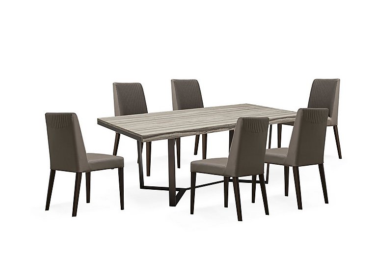 ALF Franco Large Extending Dining Table and 6 Chairs