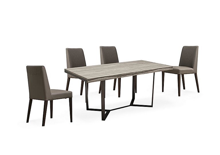 ALF Franco Small Extending Dining Table and 4 Chairs