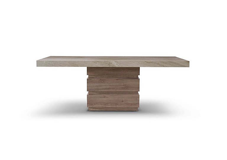 Stone International Goya Rectangular Dining Table with a Deep Edge