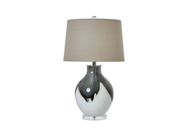 Grey Shadows Table Lamp