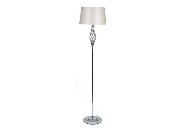 Jenna Chrome Floor Lamp