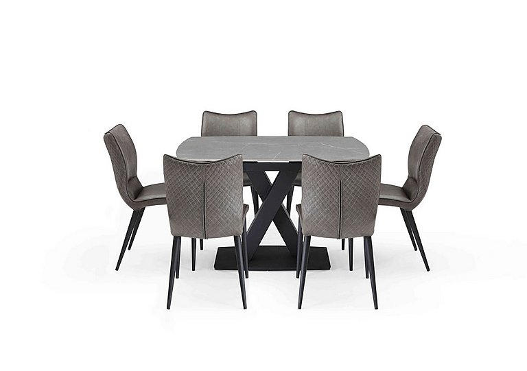 Murcia Extending Dining Table with 6 Chairs