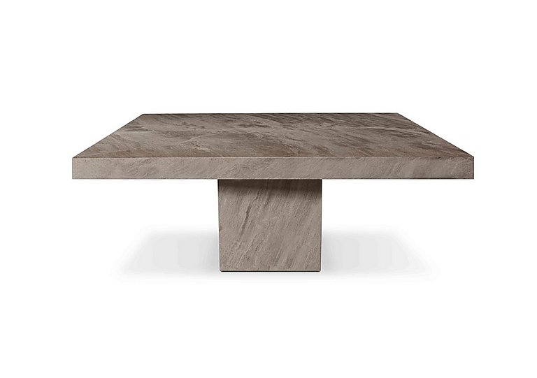 Stone International Rome Coffee Table with Straight Edge