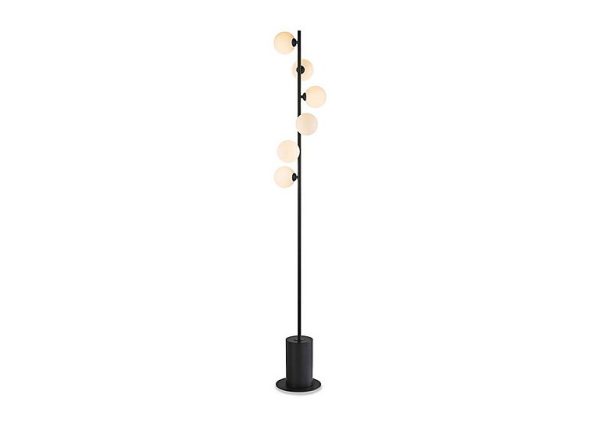 Spiral 6 Light Floor Lamp