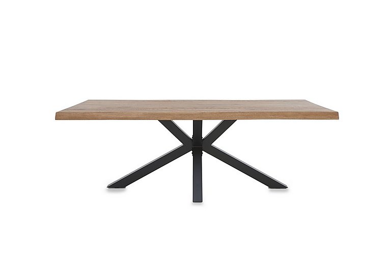 Bodahl Njord Raw Edge Dining Table with Metal Star Base 260 cm Old Bassano