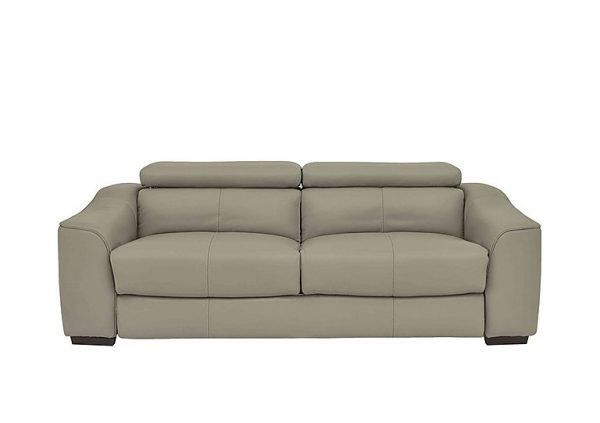 Elixir 3 Seater BV Leather Sofa Bed BV Taupe