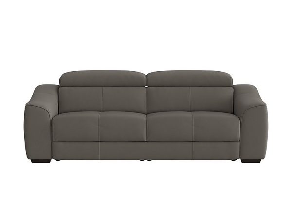 Elixir 3 Seater HW Leather Sofa Bed Elephant