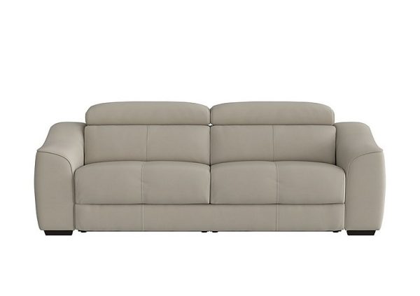 Elixir 3 Seater HW Leather Sofa Bed Feather