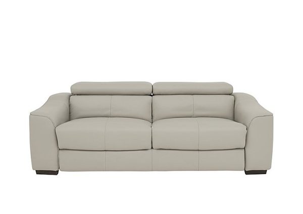 Elixir 3 Seater NC Leather Sofa Bed Feather