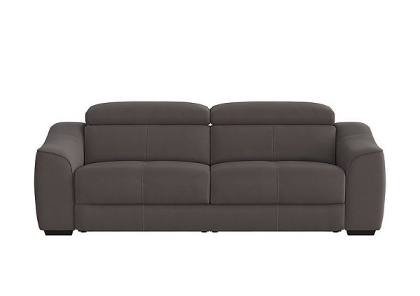 Elixir 3 Seater Fabric Sofa Bed Dark Grey