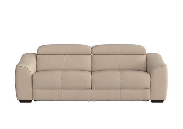 Elixir 3 Seater Fabric Sofa Bed Bisque