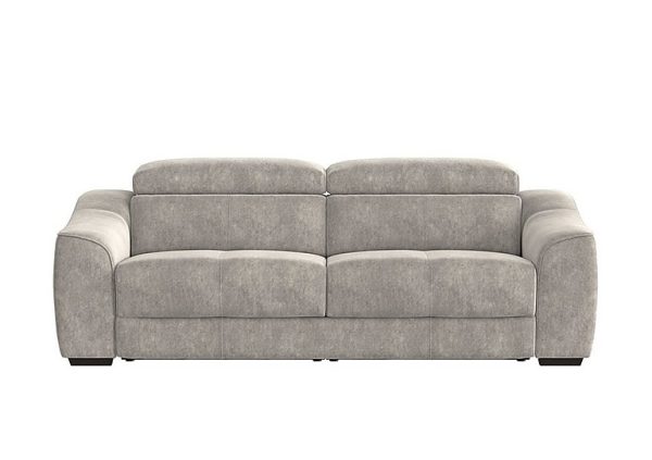 Elixir 3 Seater Fabric Sofa Bed Grey