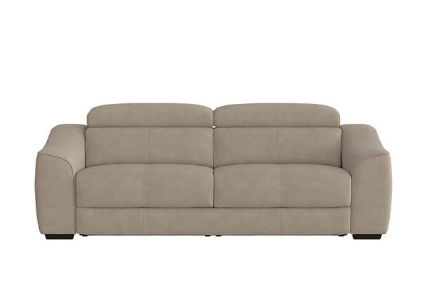 Elixir 3 Seater Fabric Sofa Bed Oyster