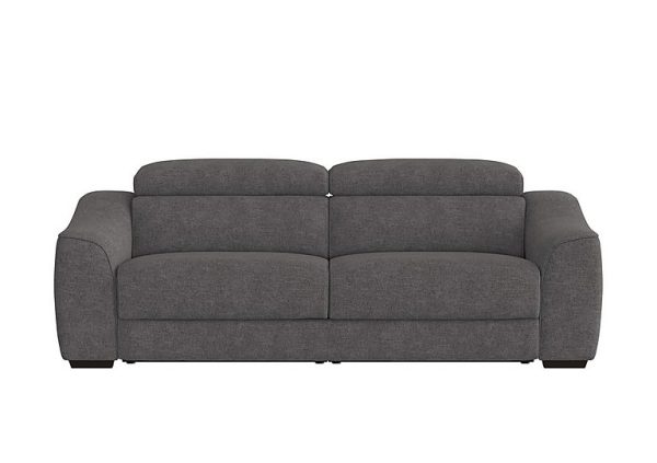 Elixir 3 Seater Fabric Sofa Bed Iron