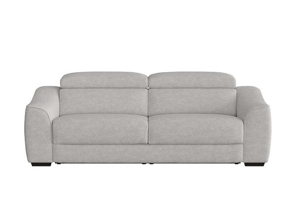 Elixir 3 Seater Fabric Sofa Bed R23 Silver Grey