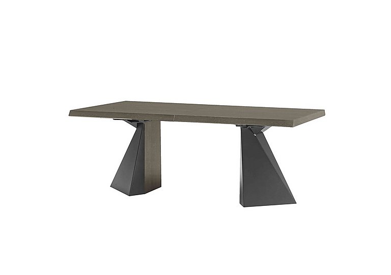 Palazzo Tent Base Extending Dining Table 160 cm Silver Birch